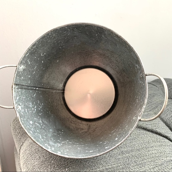 BRAND NEW set of 2 farmhouse shabby chic planters - Picture 4 of 5